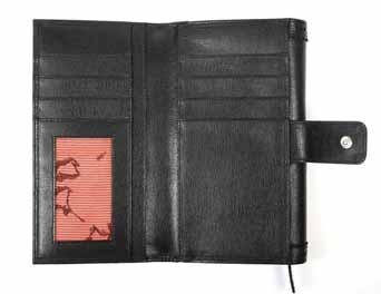 WALLET WITH FLAP AND BACK POCKET CM