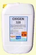 OXIGEN 328 CLOREX 15 Additivo smacchiante a base di ossigeno. Prodotto altamente stabilizzato, liquido, ossidante acido.