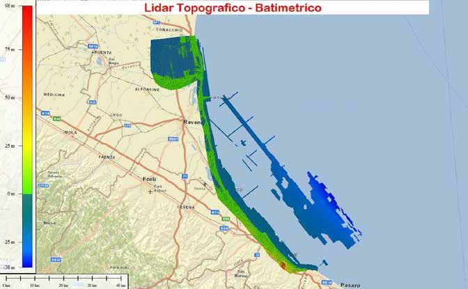 2 - Copertura TOTALE dei rilievi LIDAR