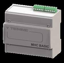 MHC BASIC MASTER distribuzione sonda esterna generatore caldo zone termiche 5530M8 Modulo master modello MHC BASIC per il controllo del sistema. Da connettere al visore Climav 6000.