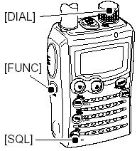 Per selezionare duplex oppure duplex +, tenere premuto il pulsante [FUNC] e quindi ruotare la manopola [DIAL]. 1.