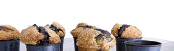 La sua versione della quintessenza del muffin newyorkese è tanto bella quanto buona.