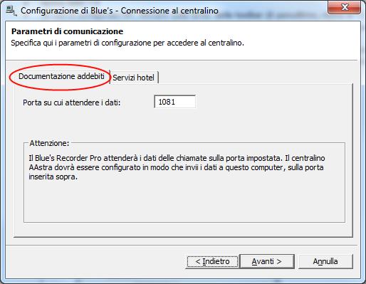 IMPORTANTE L indirizzo IP mostrato nella configurazione, non è modificabile ed ha il solo scopo di aiutare l installatore a configurare il centralino, che nelle sue impostazioni dovrà avere come