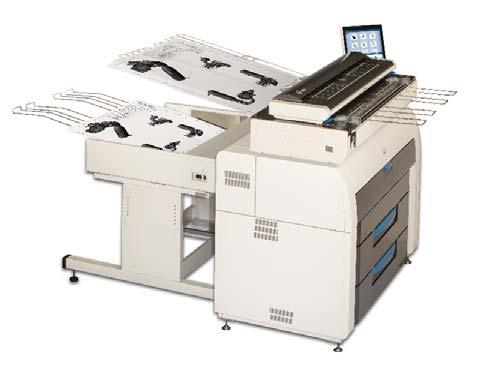 KIP 7770 SISTEMI DI STAMPA I sistemi di stampa in rete KIP 7770 accrescono le possibilità di produzione garantendo volumi più elevati con prestazioni di