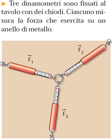 Le forze sono vettori Verifica sperimentale