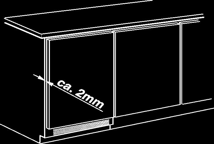 u Applicare il coprifuga superiore Fig. 20 (26) e inserire a scatto. Fig. 18 u Allineare l'anta del mobile in profondità Z : svitare in alto le viti Fig. 18 (15), in basso le viti Fig.