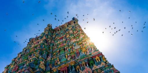 Trasferimento con pulmino privato a Madurai e sosta a Chettinad lungo il tragitto con guida locale parlante italiano.