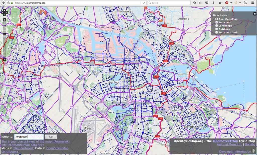 OpenCycleMap Un sogno in