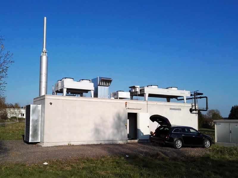 alimentati a biogas di rete; Moduli ORC