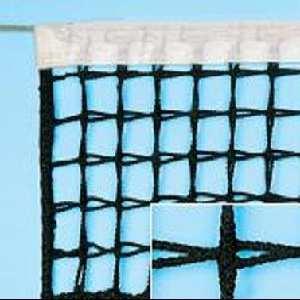 tennis RETE TENNIS RINFORZATA Dimensioni: 12,80X1,07 m Rete in treccia di polipropilene alta tenacità Ø 3,5 mm, stabilizzata ai raggi UV, termofissata in