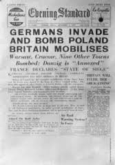 1 settembre 1939 La Germania invade la