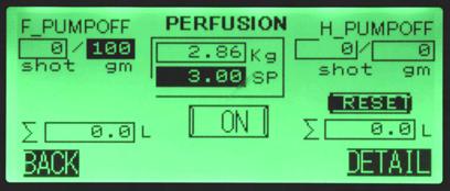 5 Sistema di controllo WAVE Bioreactor 5.2 Controlli dei parametri 5.2.3 Controllo perfusione 5.2.3 Controllo perfusione Introduzione Il controllo della perfusione richiede la versione dello strumento WAVE Bioreactor con cella di carico integrata.