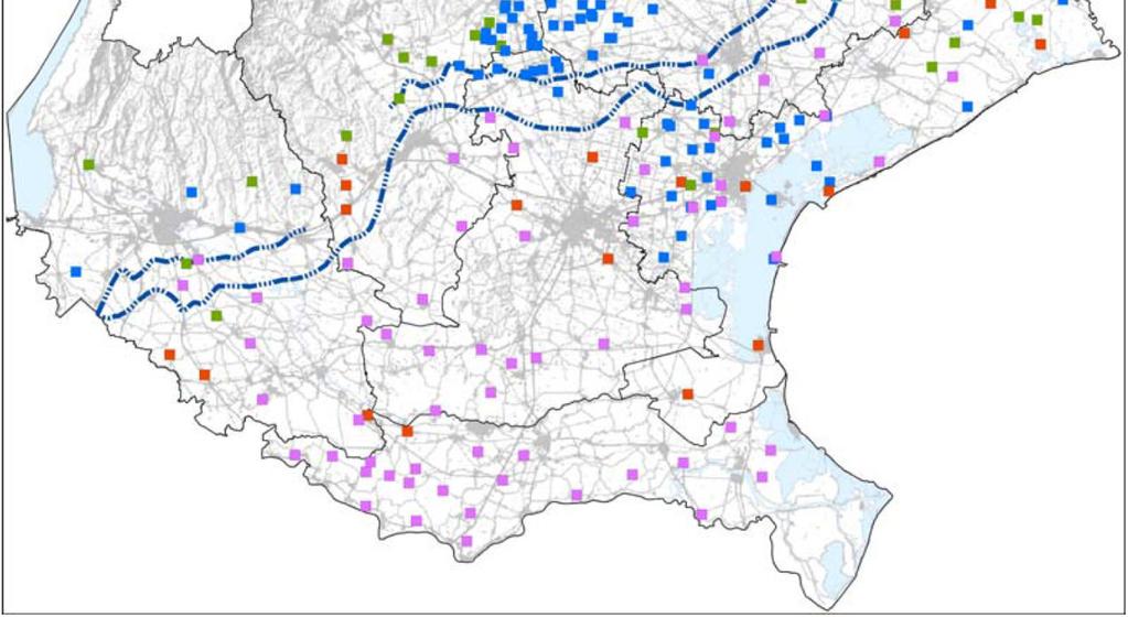 Bacino scolante della Laguna di Venezia 2007 Stato quantitativo Nel 2007 il monitoraggio quantitativo delle acque sotterranee ha interessato 258 punti, quello qualitativo 287.
