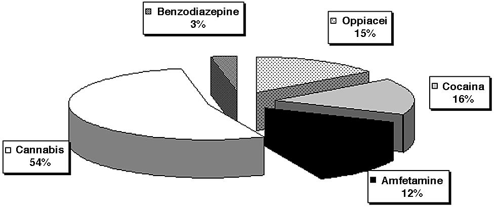 Articoli Tabella 2 Campioni esaminati dall'iml-am con screening immunochimico Anno Amfetamine Cocaina Oppiacei Cannabis Benzodiazepine Totale 1995 9322 9322 9322 9322 0 37288 1996 7887 7887 7887 7887