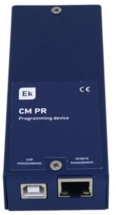 tipo A) b. Programmazione mediante PC FA 524 via Ethernet. Collegare mediante cavo Ethernet la fonte e il PC, posizionarli sulla stessa LAN (la fonte viene con DHCP attivo). c. Programmazione mediante PC - CM PR via USB.