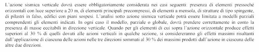 sisma nelle due direzioni