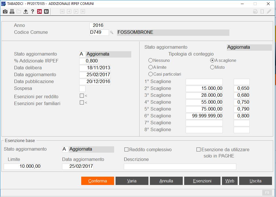 NOTE OPERATIVE DI RELEASE Il presente documento costituisce un integrazione al manuale utente del prodotto ed evidenzia le variazioni apportate con la release.