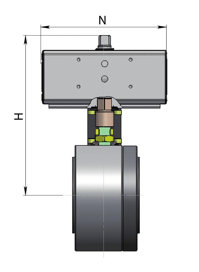 MAGUM SPLIT WAFER I ACCIAIO CARBOIO CO PEUMATICO DOPPIO EFFETTO CARBO STEEL MAGUM SPLIT WAFER WIT DOUBLE ACTIG PEUMATIC ACTUATOR MAGUM Split wafer CODICI ARTICOLI I DM001CAA0ABMRV000AACA0 DA0001S