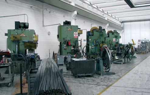 La nuovissima struttura produttiva installata a Desio (Milano) nel moderno capannone di 0.000 mq.
