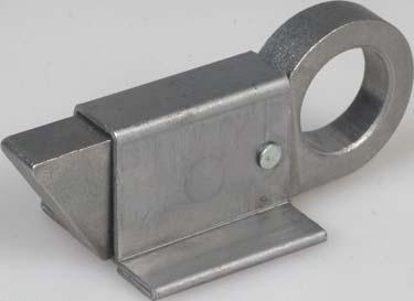 Pestillo a soldar - Tipo medio INOX rt. 42/G in acciaio naturale acier naturel natural steel hierro natural rt.