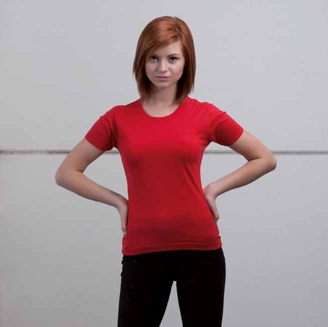 T-SHIRT 304 T-shirt girocollo Taglio aderente 100% cotone pettinato 145 g/mq Confezione 10pz pronto