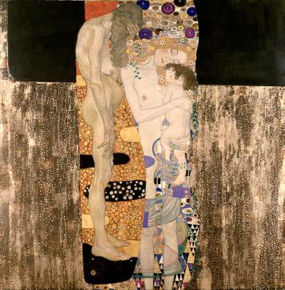 Opera d arte Gustav Klimt, Le tre età Le tre età è un quadro di Gustav Klimt. Gustav Klimt è un artista dell Austria. Il quadro fa vedere i tre momenti della vita.