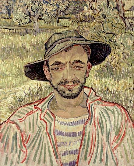 Opera d arte Vincent van Gogh, Il Giardiniere Il Giardiniere è un quadro di Vincent van Gogh. Vincent van Gogh è un pittore che è nato in Olanda. Vincent van Gogh ha dipinto tanti ritratti.