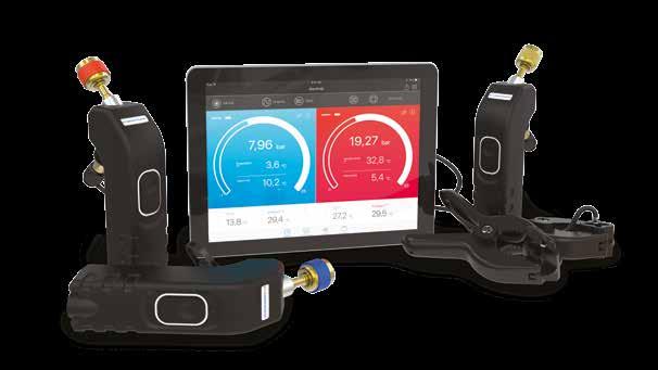 Vacuometro smart wireless a due vie Si-RM13 Manifold a 2