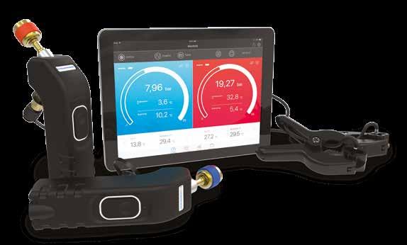 SONDE COLLEGATE Si-RM3 Manifold con sonde P/T smart wireless a due vie L Si-RM3 di Sauermann fornisce agli installatori uno strumento ergonomico che si adatta in spazi stretti e angusti, un