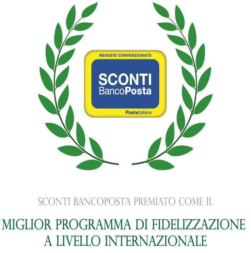 Sconti BancoPosta I «numeri» del programma 24 Milioni di carte BancoPosta emesse 28/30 Mila esercizi convenzionati, tra marchi nazionali ed esercizi locali /