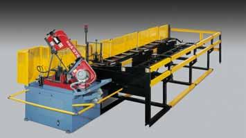 240 Motore pompa oleodinamica: kw 0,37 Motore pompa refrigerante: kw 0,12 Motore carro alimentatore: kw 0,37 Common technical features Cutting speed: m/1 20-100 Working surface height: 835 mm Blade