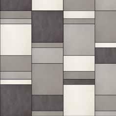 CEMENTI White 5x60 cm - 10x60 cm CEMENTI Grey 60x60 cm SCHEMA DADO 15 4%/mq