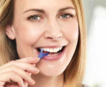 TePe Stick Dentali in Plastica Gli stick in plastica TePe sono adatti a spazi interprossimali molto stretti. Sono sottili e flessibili per facilitare l accesso anche tra i denti posteriori.