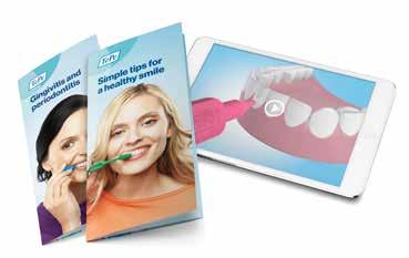 Motivare il paziente e raccomandare dispositivi appropriati per l igiene orale sono