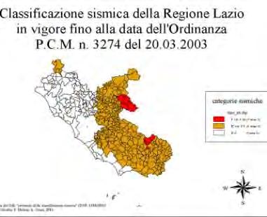 recenti relative alla pericolosità sismica del territorio, ossia sull analisi della probabilità che il territorio venga interessato in un certo intervallo di tempo (generalmente 50 anni) da un evento