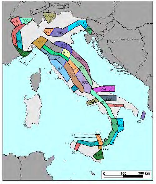 intrappenniniche con direzione NW-SE e non viene associata ad una sismicità caratteristica da cinematica trascorrente. Fig.