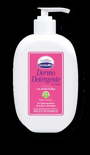 DERMO DETERGENTE 0-5 anni - 400 ml formula semplice, rispetta l estrema delicatezza della pelle del bebè detergente in crema, azione