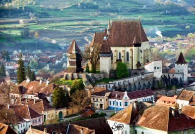 Arrivo a Sighisoara, città natale del celebre Vlad l Impalatore, noto a tutti come il Conte Dracula.