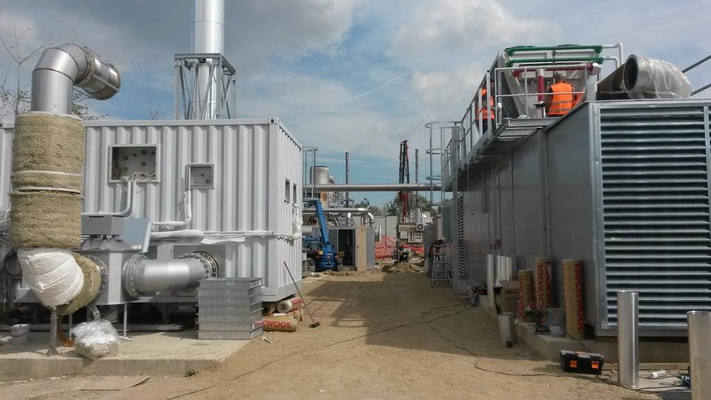 motore per recupero energetico del biogas