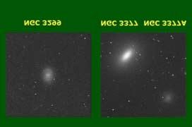 Le altre galassie NGC3384 è una lenticolare che si allunga in direzione sud-ovest nord-est e non presenta caratteristiche particolari.