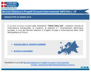 5. Informazione IL SITO WEB www.cittametropolitana.torino.