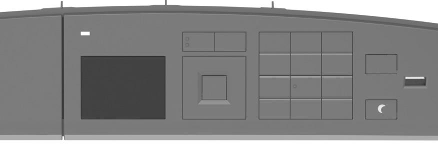 Guida rapida Uso del modello di stampante con display da 2,4 pollici Informazioni sulla stampante Utilizzo del pannello di controllo della stampante 3 2 3 4 5 6 7 Usare 2 0 Display Visualizzare stato