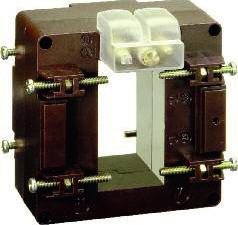 2 Tipo di montaggio I trasformatori di corrente sono disponibili con vari tipi di montaggio. I trasformatori di corrente con cavi possono essere fissati su guide DIN.