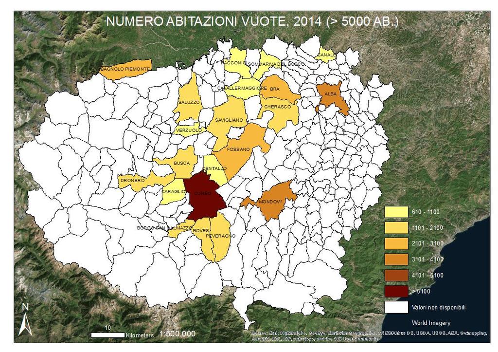 Offerta abitativa: alloggi vuoti Contestuale aumento alloggi vuoti, con una situazione