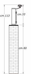 MODELLO / MODEL SOPRAMURETTO UPPER WALL CON FISSAGGIO SOPRAMURETTO E VETRO INTERNO CON CORRIMANO FUORIASSE WITH UPPER WALL AND INTERNAL GLASS FIXING WITH OFF-AXIS HANDRAIL SIA PER USO INTERNO CHE