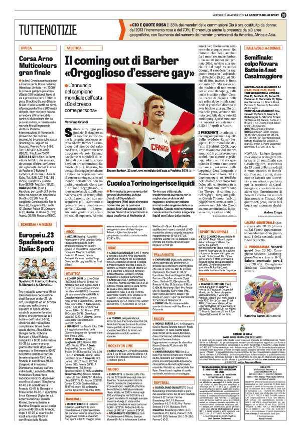 Pagina 39 La Gazzetta dello Sport NUOTO CIAO LOTTE La danese Lotte Friis, che dal 2012 si allenava negli Usa con Bowman, ha annunciato il ritiro: la 29enne danese, ha conquistato un bronzo olimpico