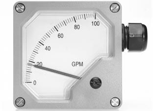 Magnetisch-Induktiver Durchflussmesser Indicatore di portata analogico, DN 15.