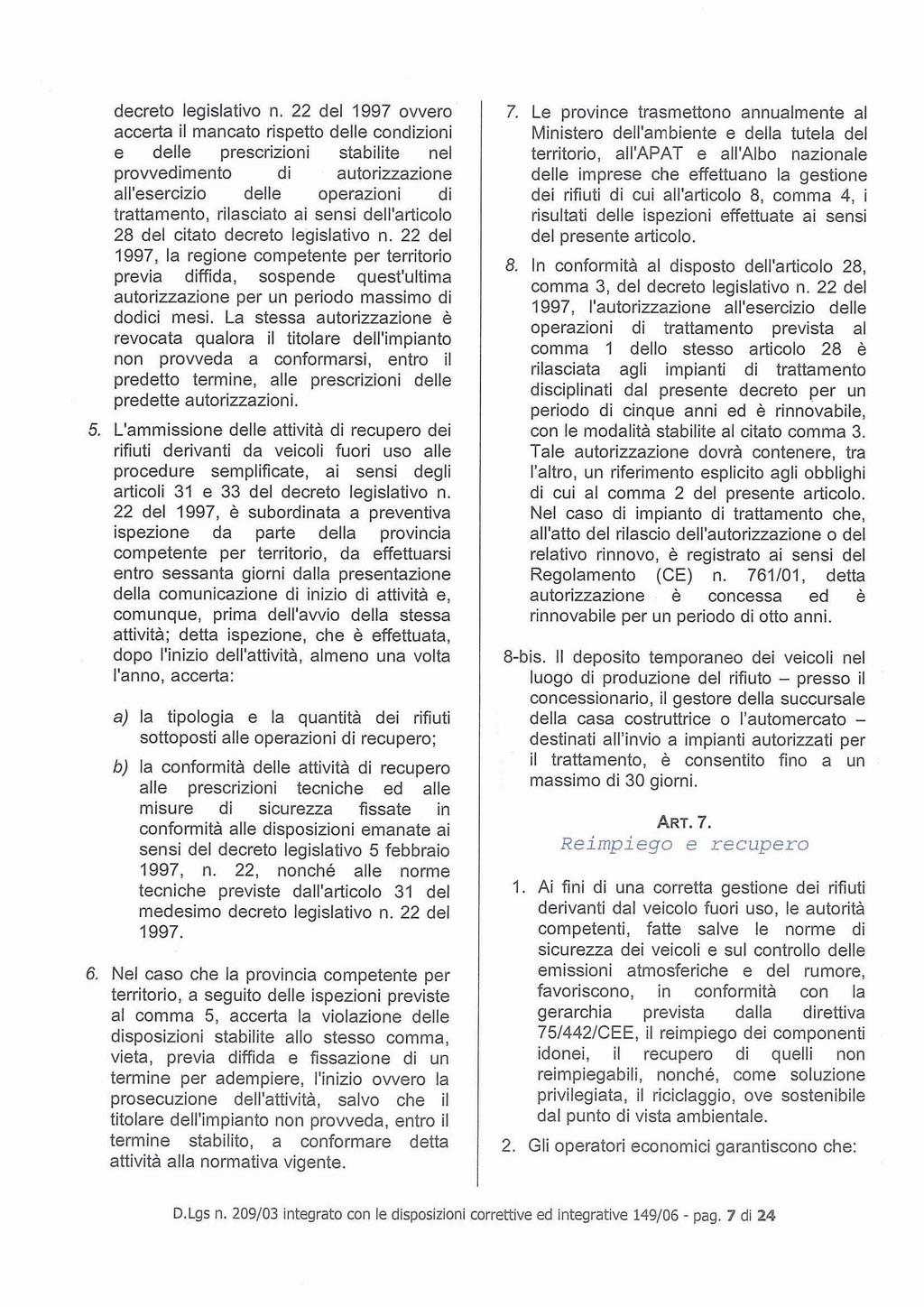 decreto legislativo n.