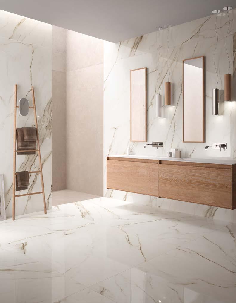 LASTRE IN GRES PORCELLANATO PRESSATO A SECCO DRY-PRESSED PORCELAIN STONEWARE SLABS