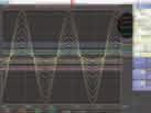 La carta termica in formato A4 rappresenta le mostra forme d onda con alta risoluzione grafica.